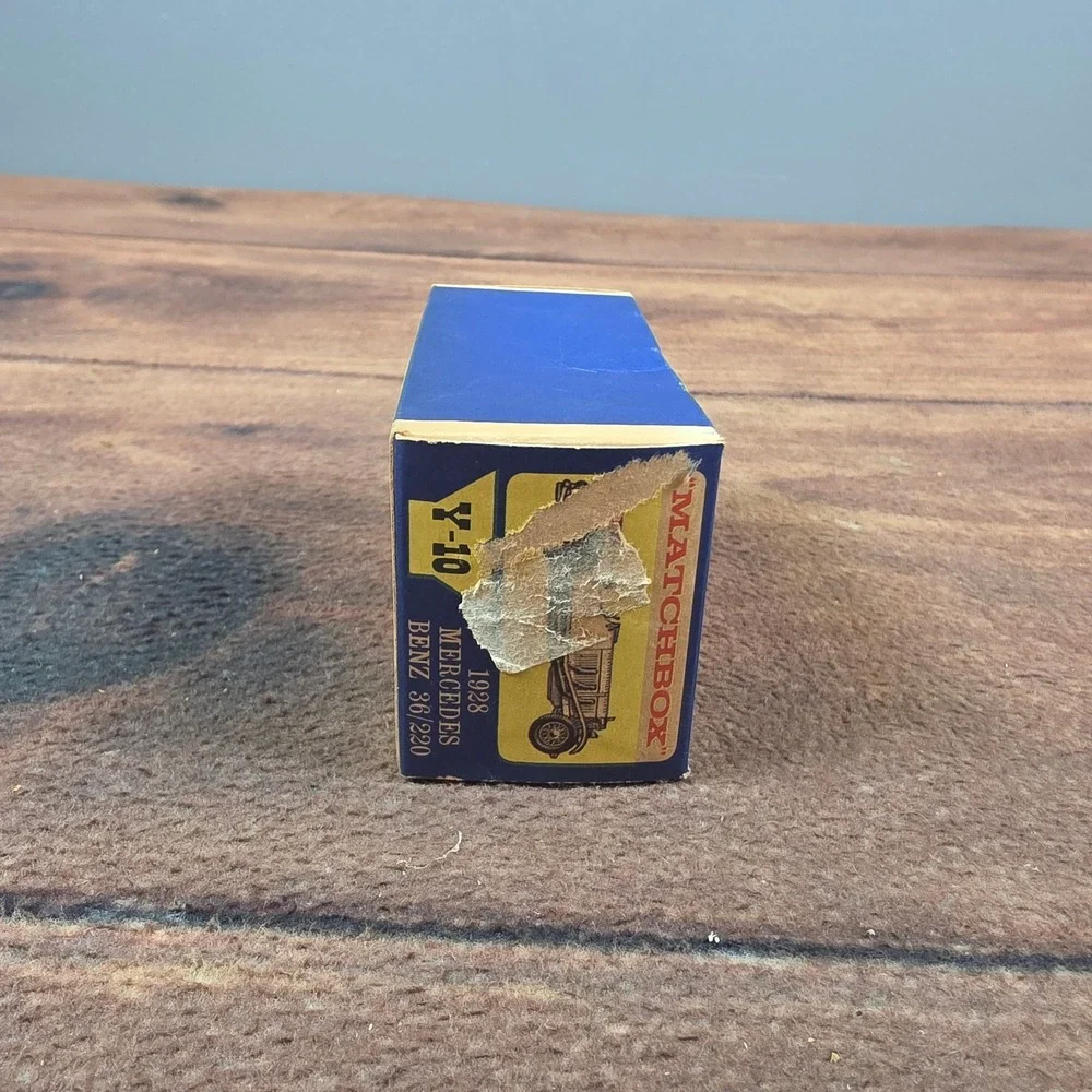 Matchbox 1928 Mercedes Benz 36/220 Models of Yesteryear White Good Y-10 Lesney